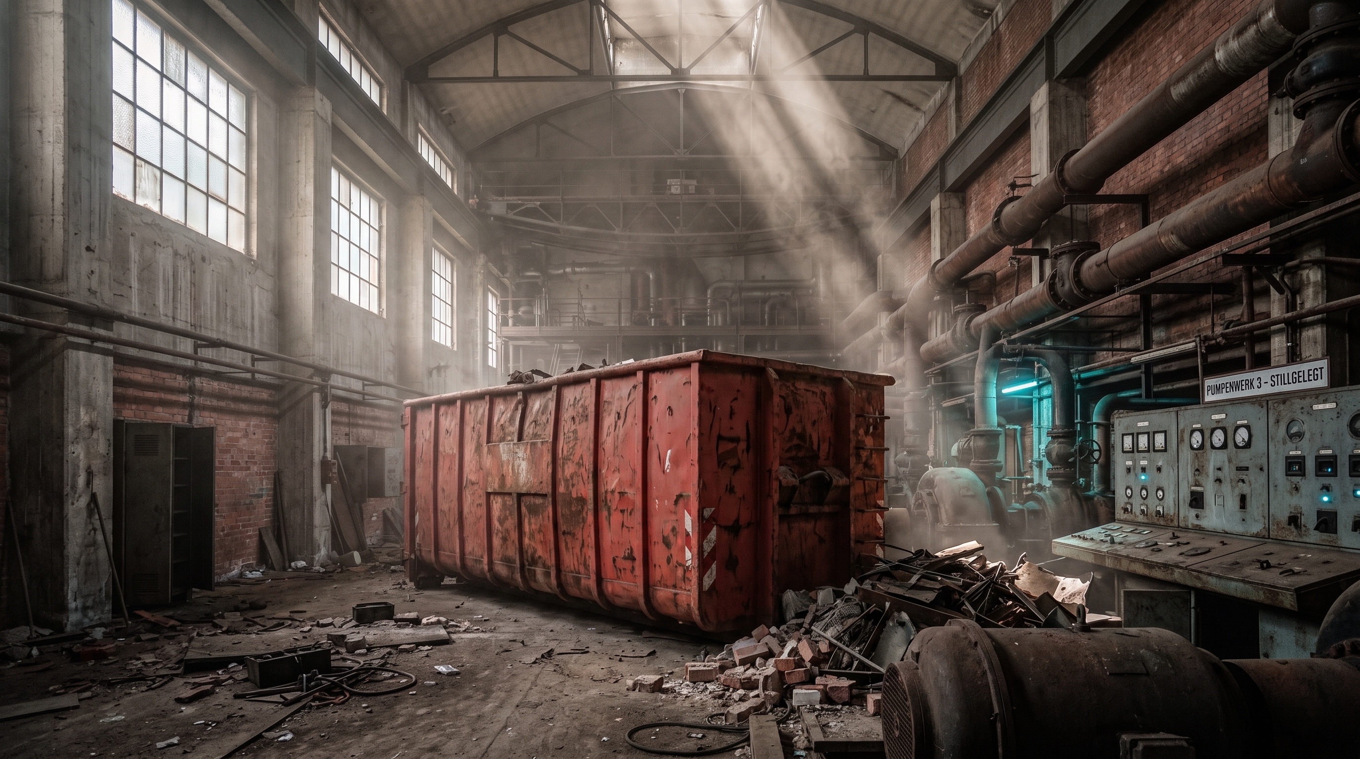 Operation Schutt und Asche - Der Container